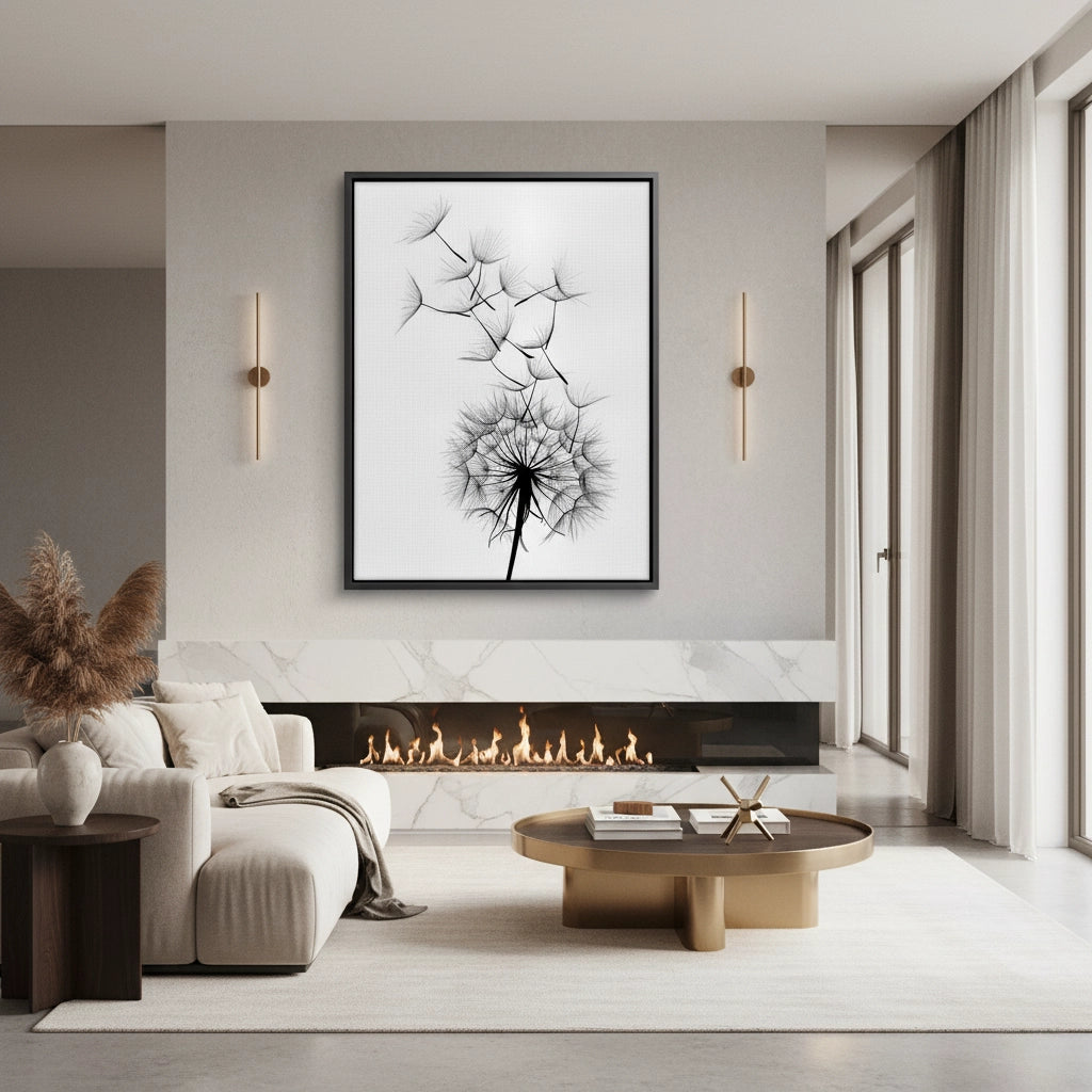 2Dandelion Fluff - Canvas