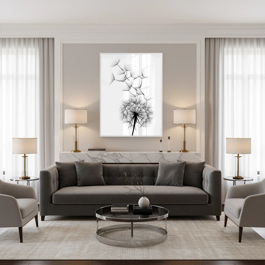 2Dandelion Fluff - Fine Art