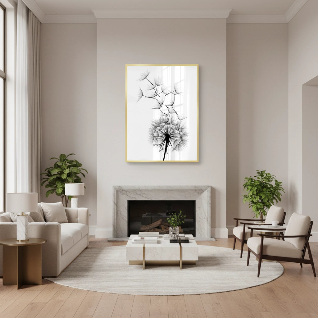 2Dandelion Fluff - Fine Art