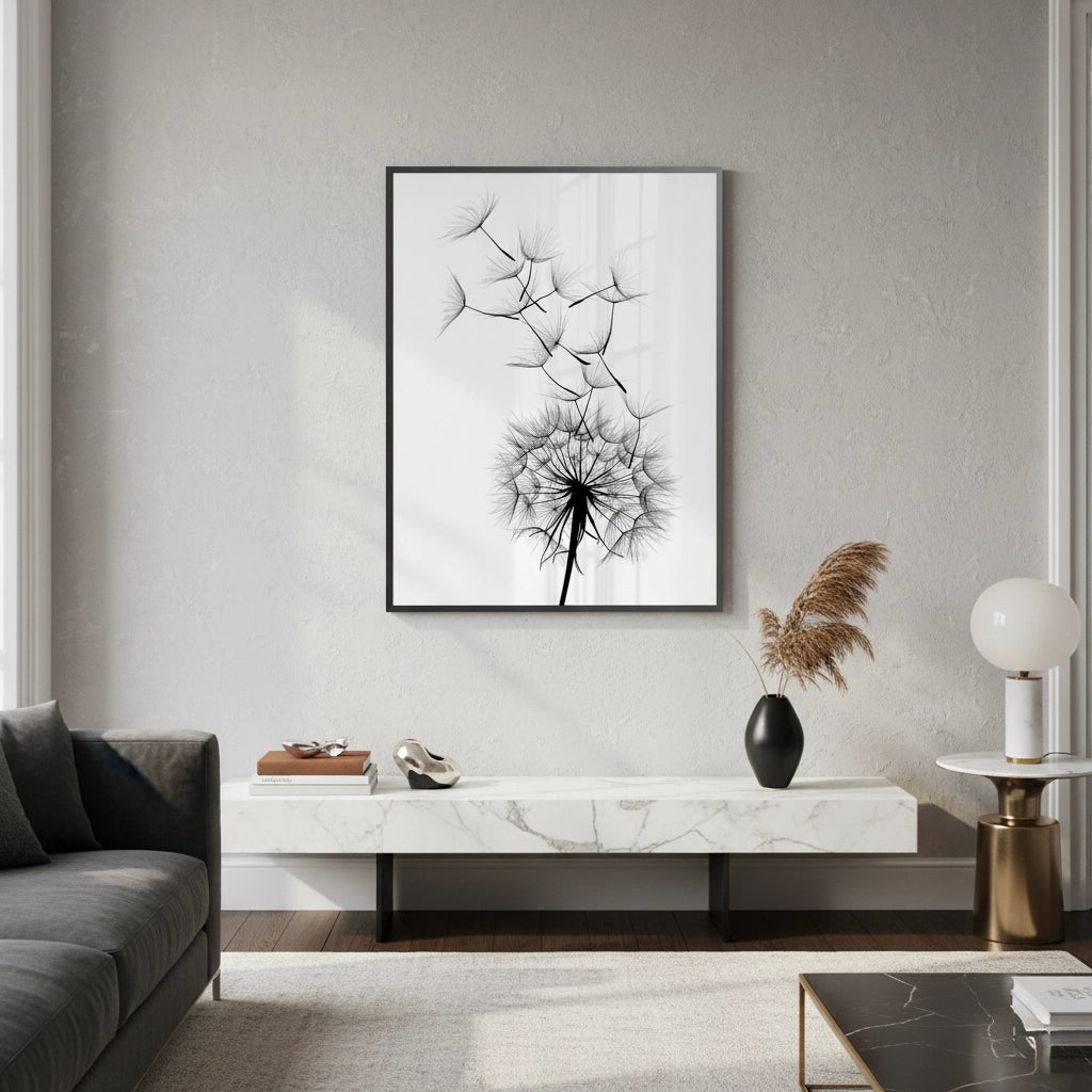 2Dandelion Fluff - Fine Art