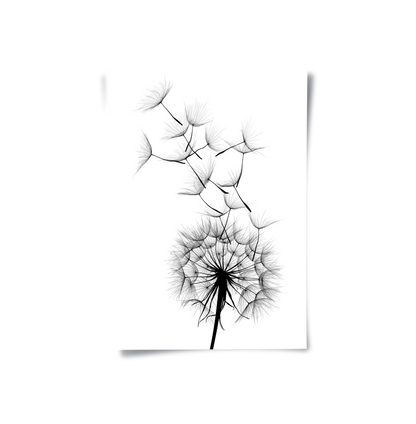 Dandelion Fluff - Poster