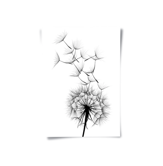 Dandelion Fluff - Poster