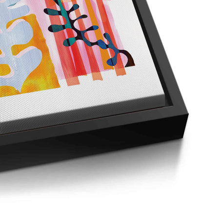 Danish Pastel Aesthetic Abstract - Canvas