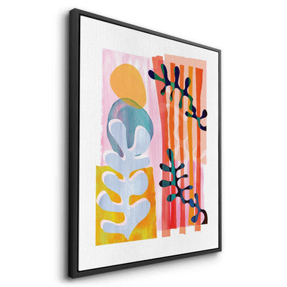 Danish Pastel Aesthetic Abstract - Canvas