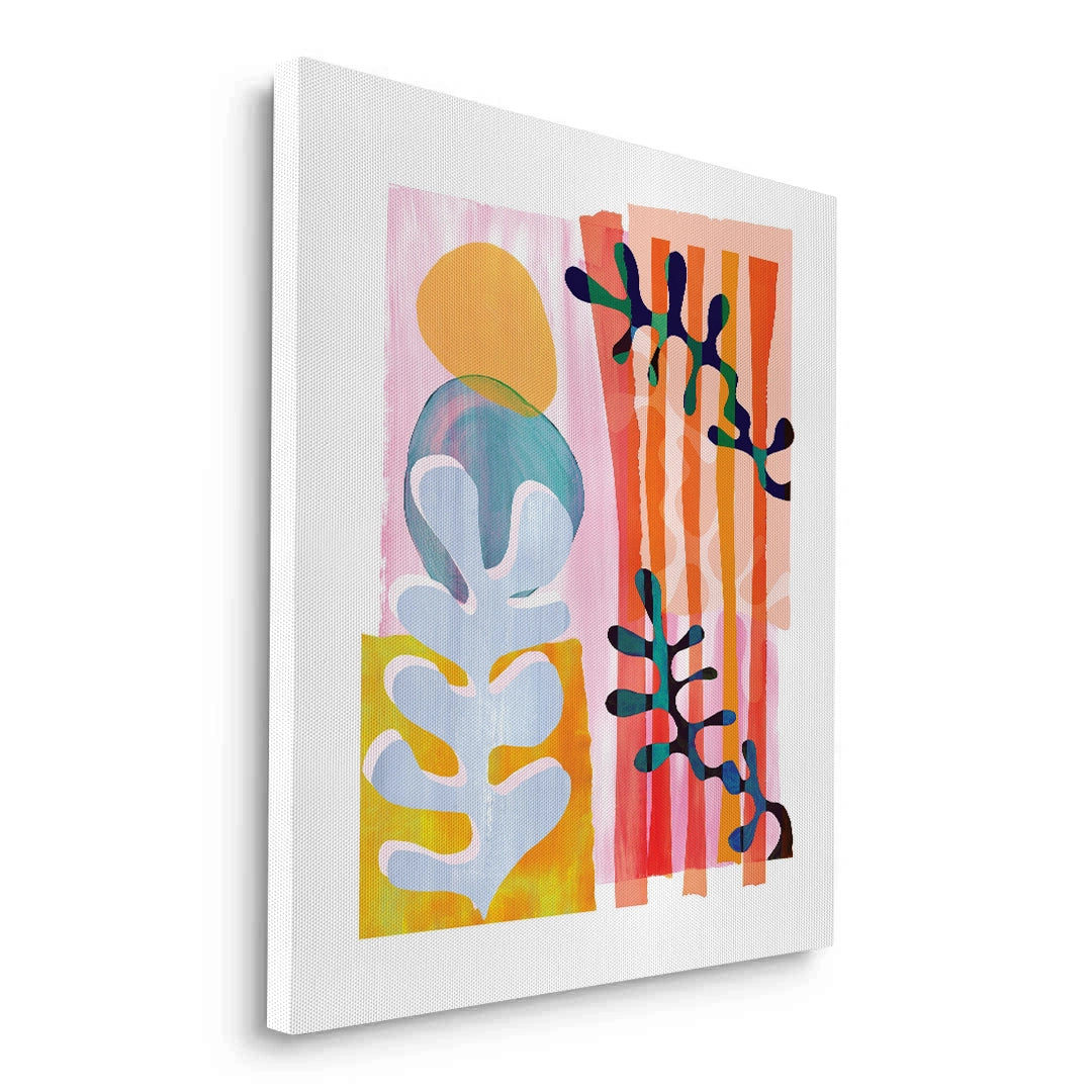 2Danish Pastel Aesthetic Abstract - Canvas