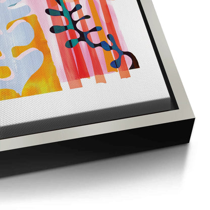 Danish Pastel Aesthetic Abstract - Canvas