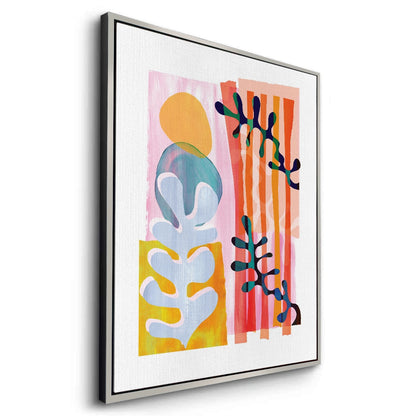 Danish Pastel Aesthetic Abstract - Canvas