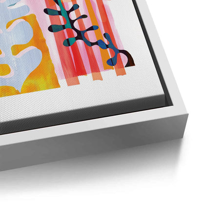 Danish Pastel Aesthetic Abstract - Canvas