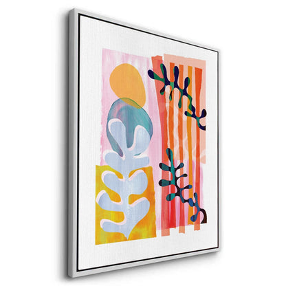 Danish Pastel Aesthetic Abstract - Canvas