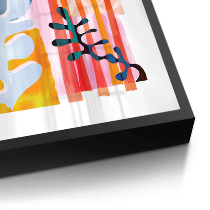 Danish Pastel Aesthetic Abstract - Fine Art