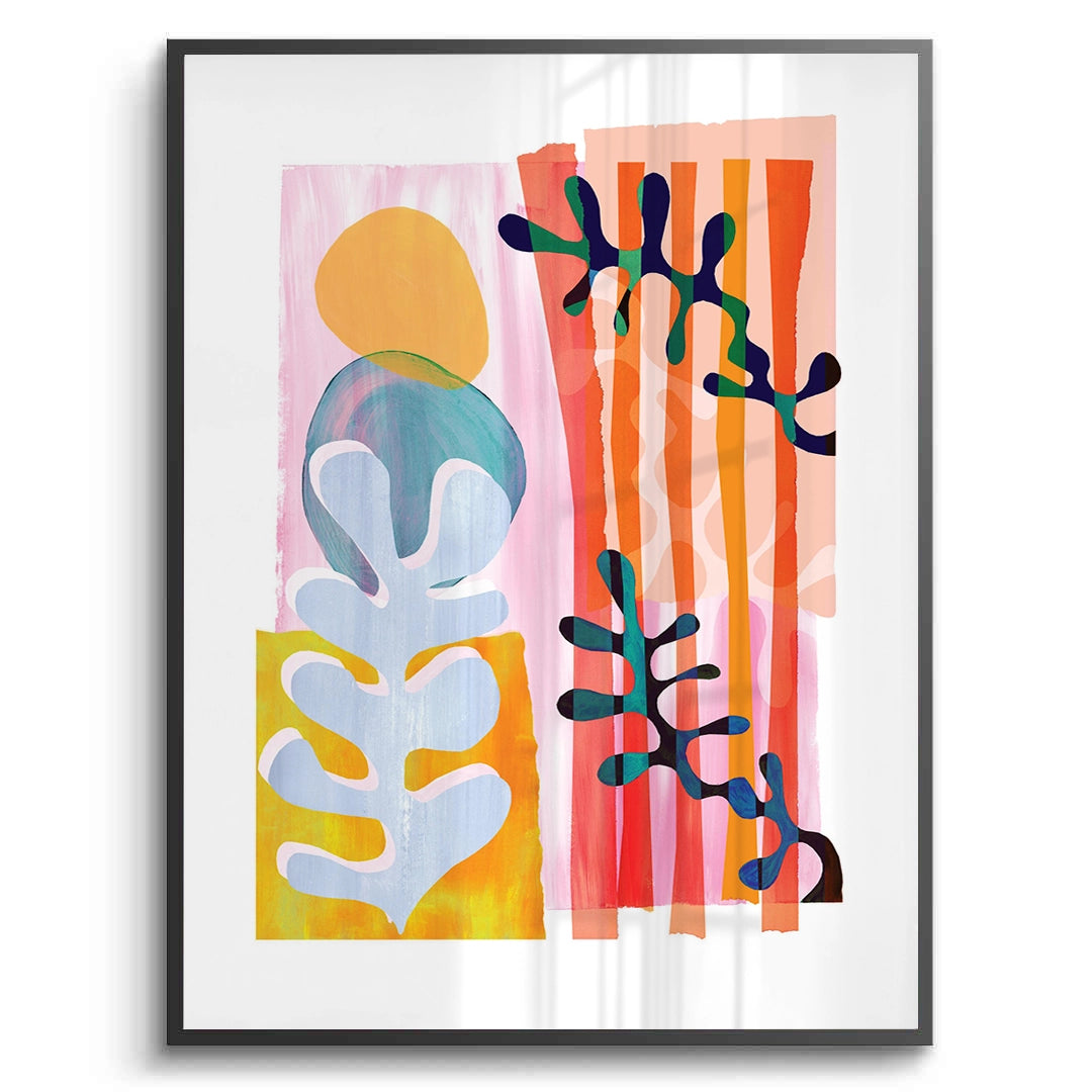 2Danish Pastel Aesthetic Abstract - Fine Art