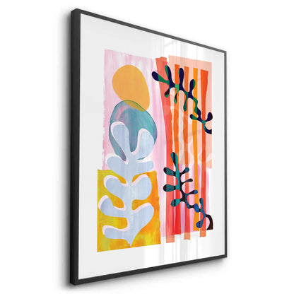 Danish Pastel Aesthetic Abstract - Fine Art