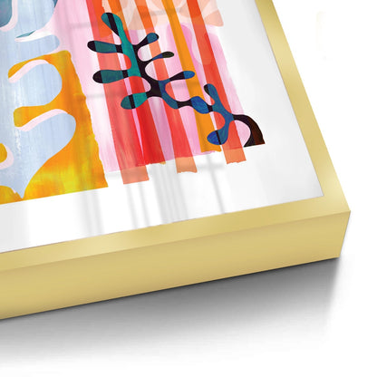 Danish Pastel Aesthetic Abstract - Fine Art