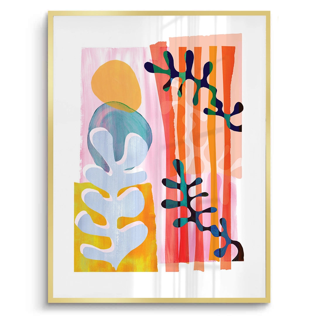 2Danish Pastel Aesthetic Abstract - Fine Art