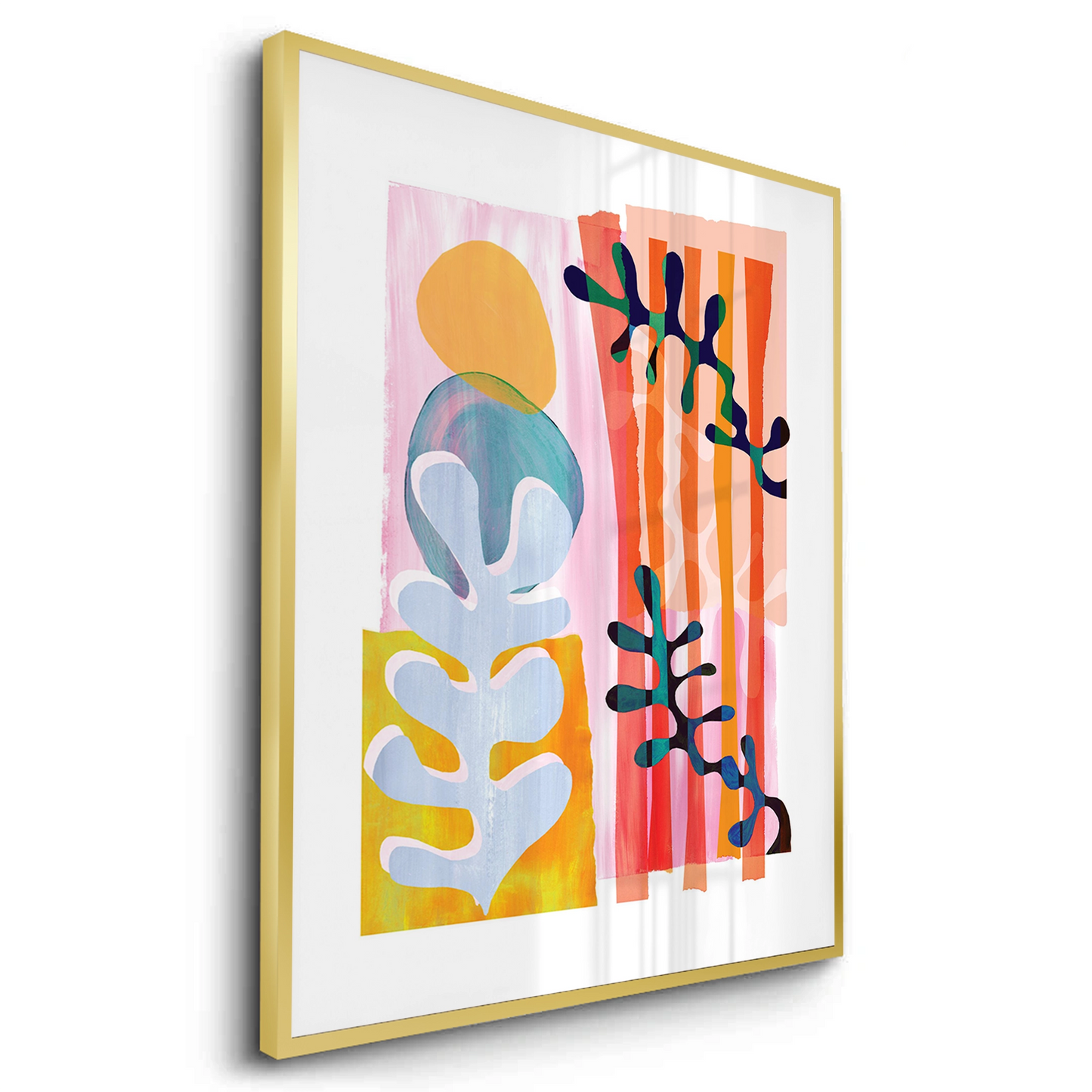 2Danish Pastel Aesthetic Abstract - Fine Art