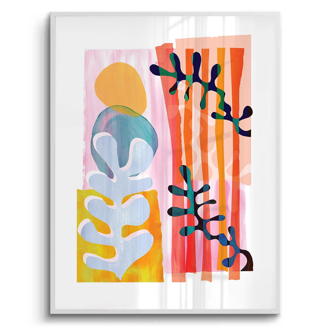 2Danish Pastel Aesthetic Abstract - Fine Art