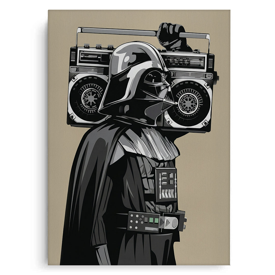 2Darth Vader Boombox - Canvas