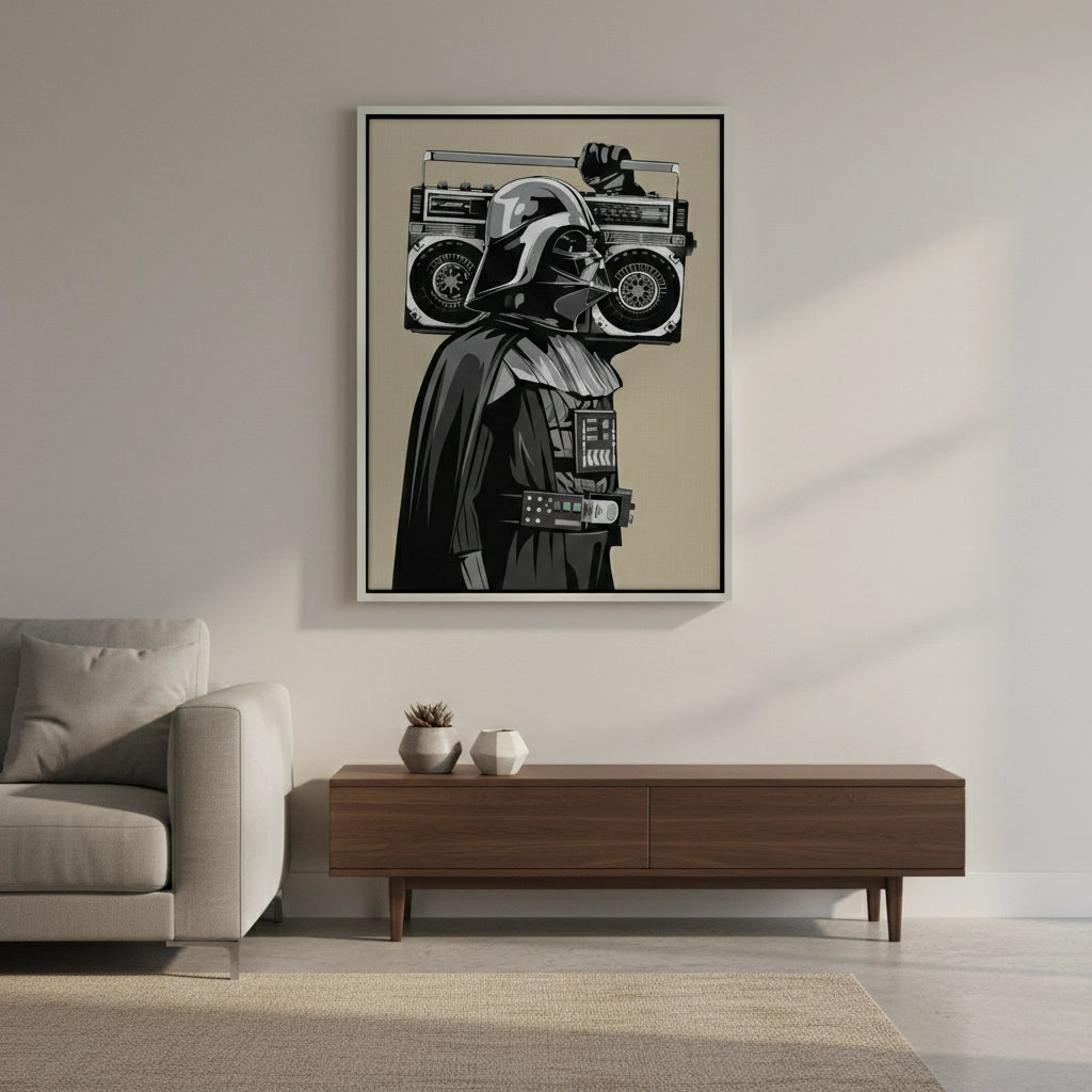 2Darth Vader Boombox - Canvas