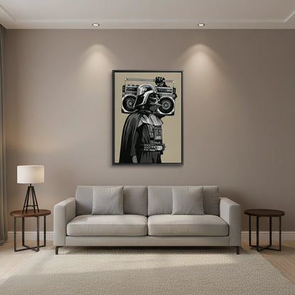 Darth Vader Boombox - Canvas