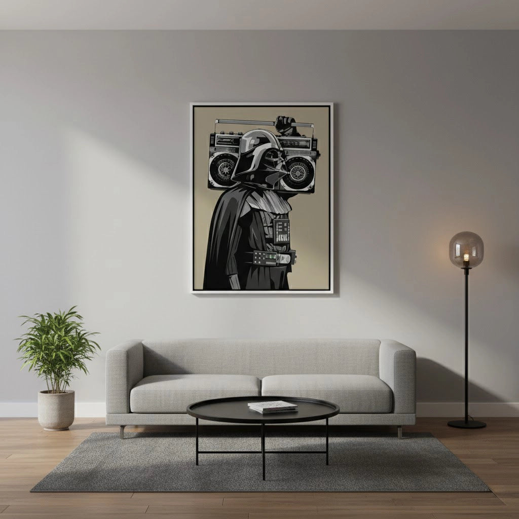 2Darth Vader Boombox - Canvas