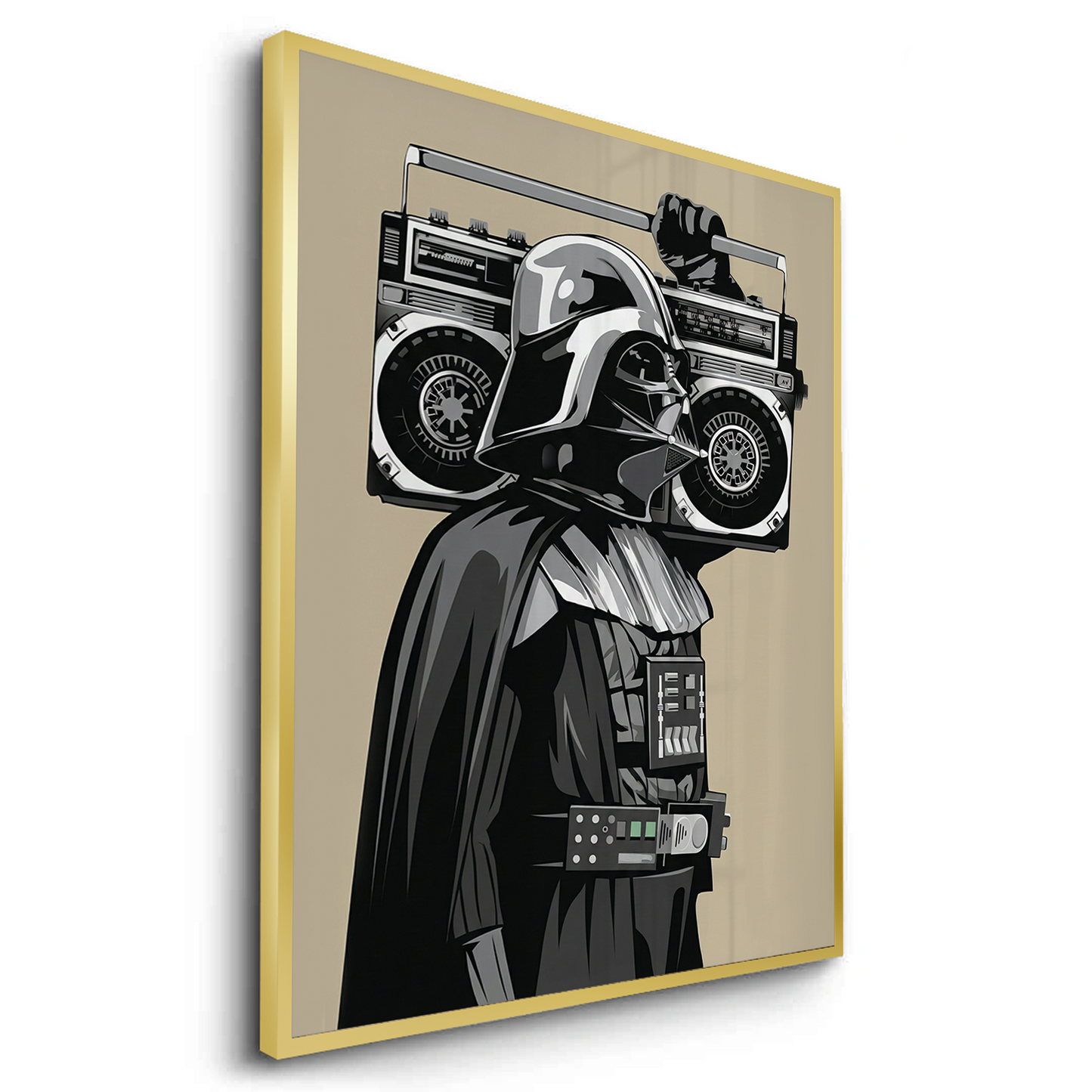 2Darth Vader Boombox - Fine Art