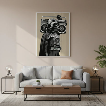 Darth Vader Boombox - Fine Art