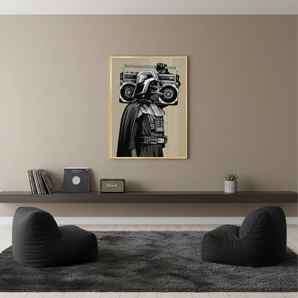2Darth Vader Boombox - Fine Art