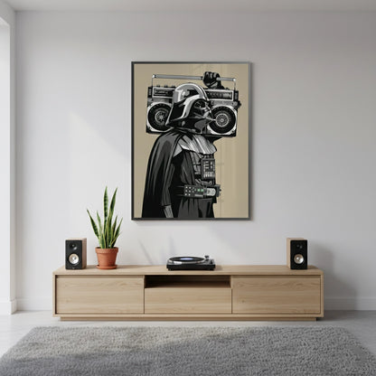 Darth Vader Boombox - Fine Art