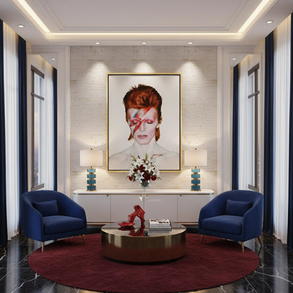 David Bowie Aladdin Sane - Canvas