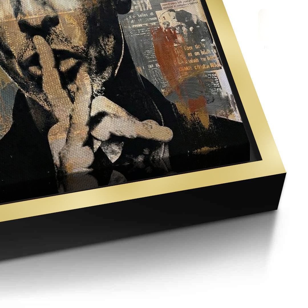 2David Bowie Urban Pop Art - Canvas