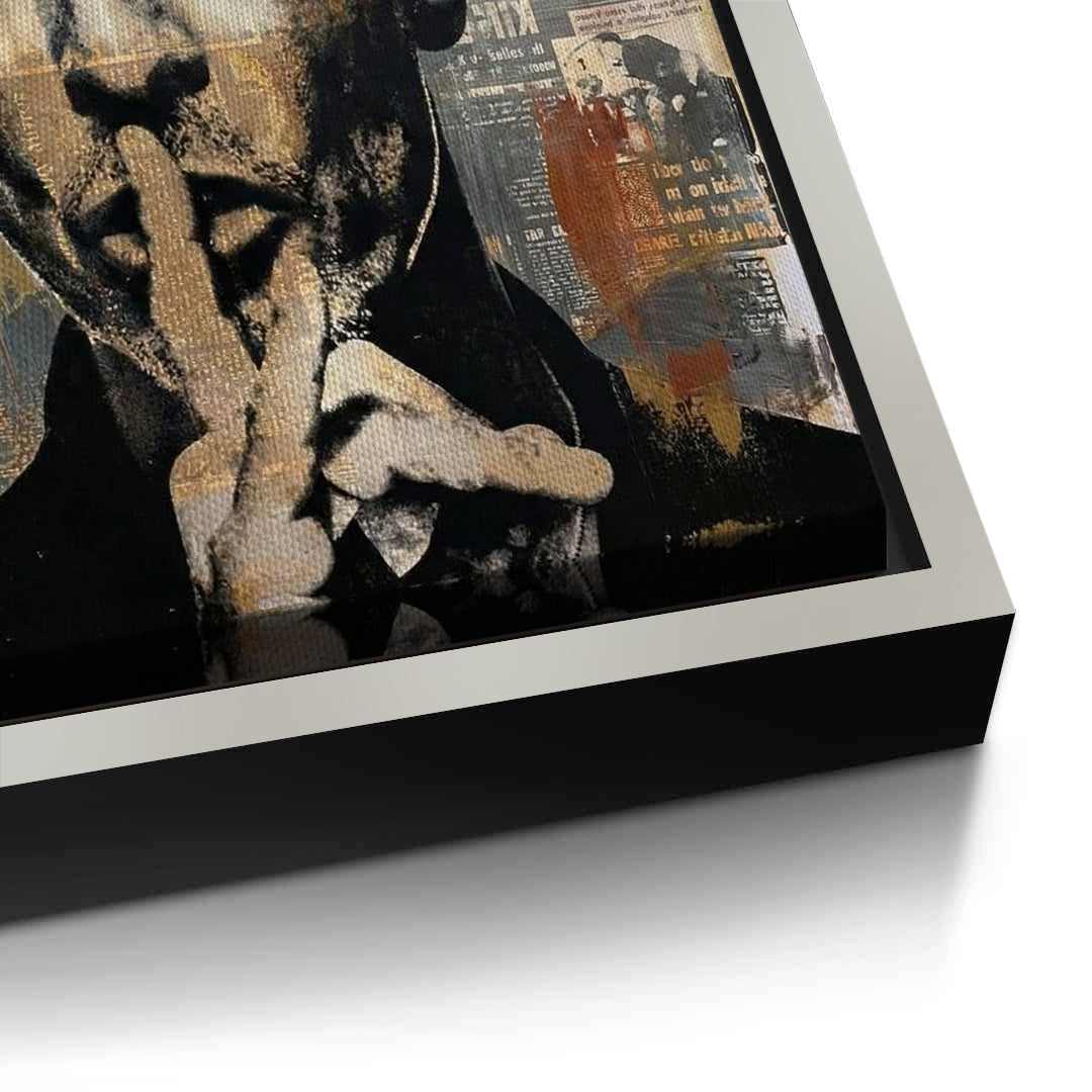 2David Bowie Urban Pop Art - Canvas
