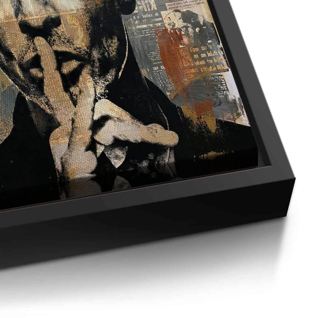 2David Bowie Urban Pop Art - Canvas