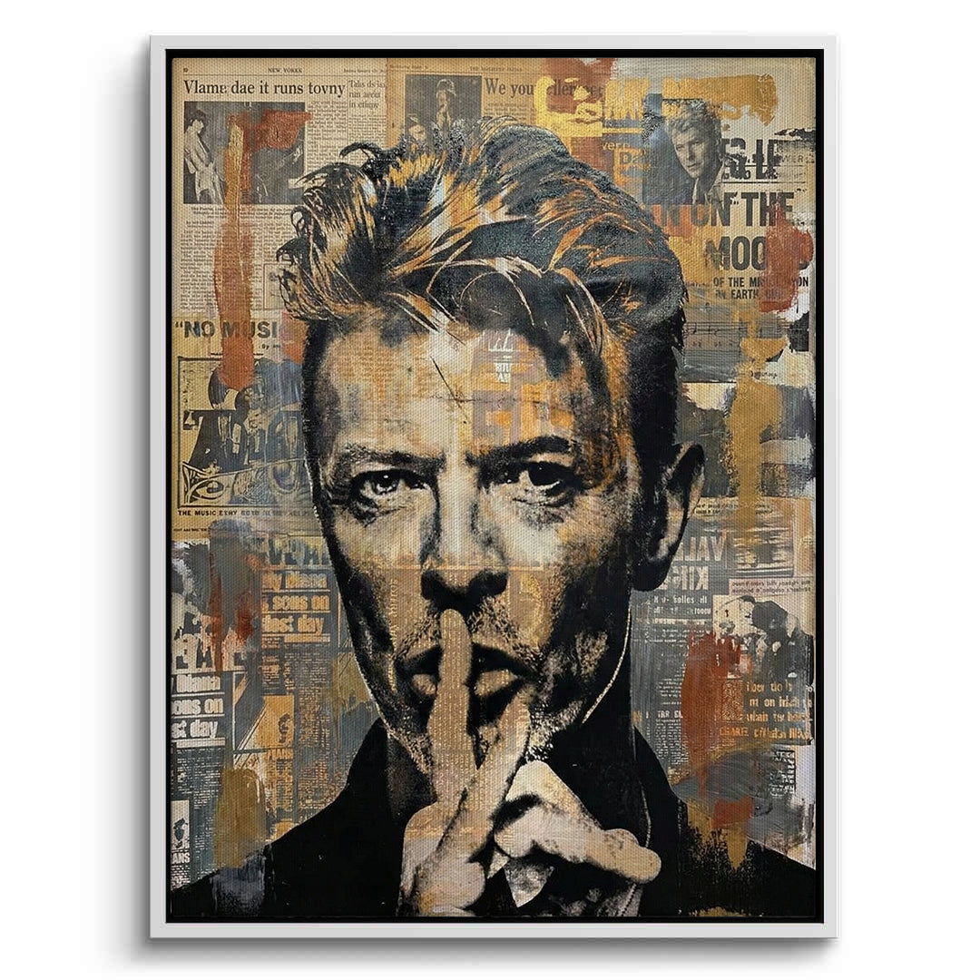 2David Bowie Urban Pop Art - Canvas
