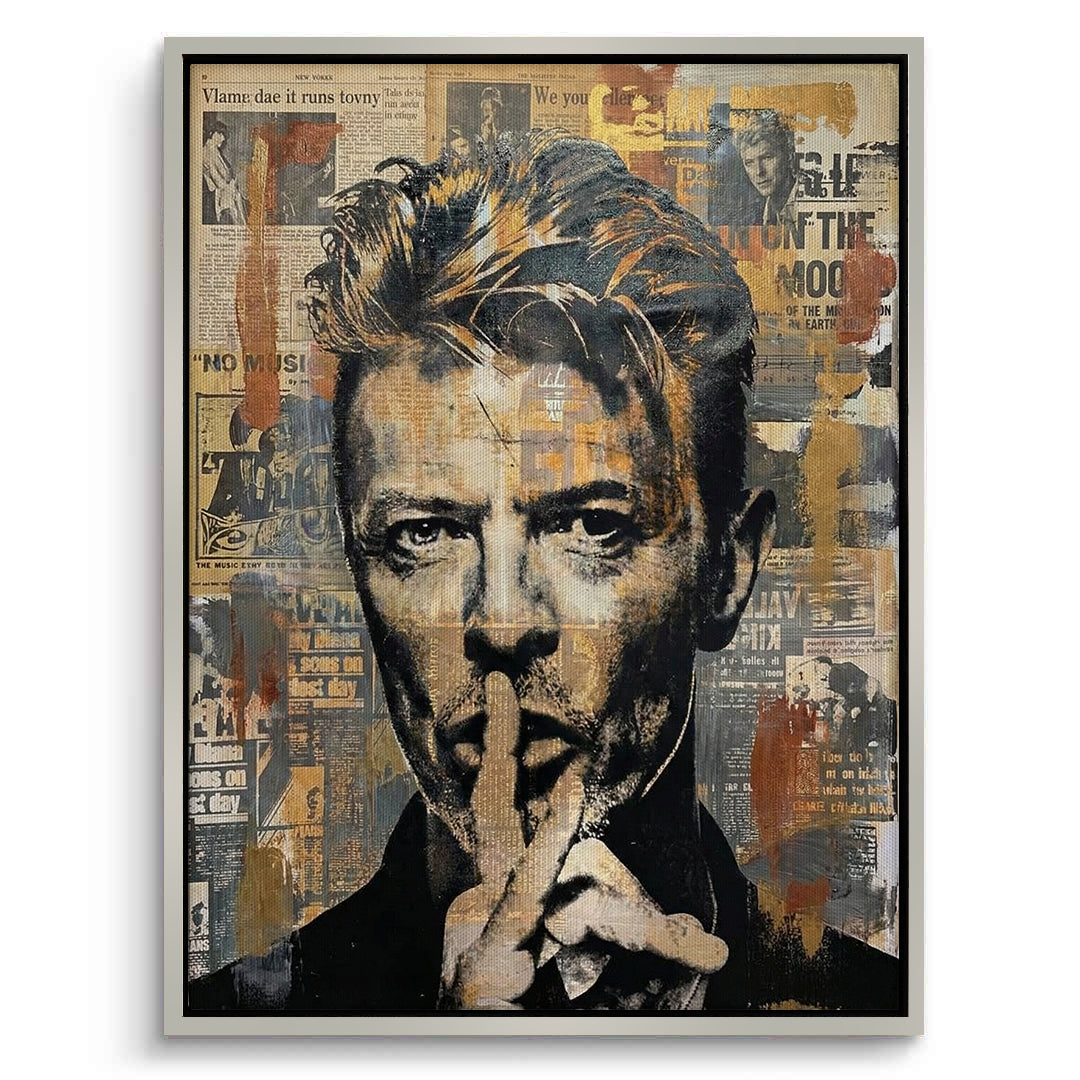 2David Bowie Urban Pop Art - Canvas