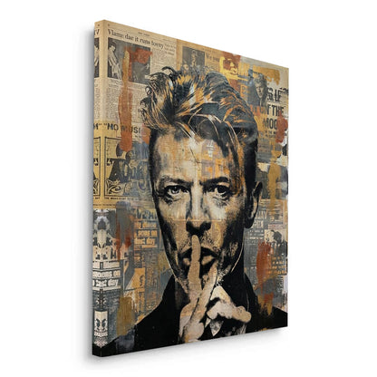 David Bowie Urban Pop Art - Canvas