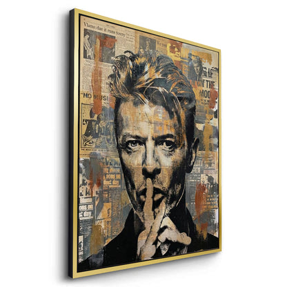 David Bowie Urban Pop Art - Canvas