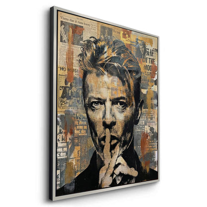 David Bowie Urban Pop Art - Canvas