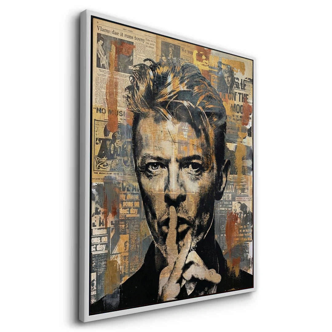 2David Bowie Urban Pop Art - Canvas