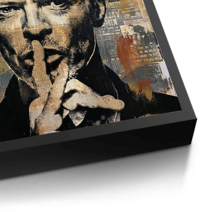 David Bowie Urban Pop Art - Fine Art