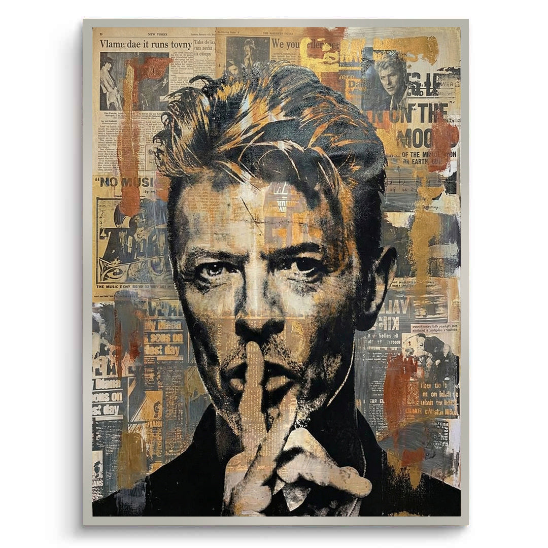 2David Bowie Urban Pop Art - Fine Art