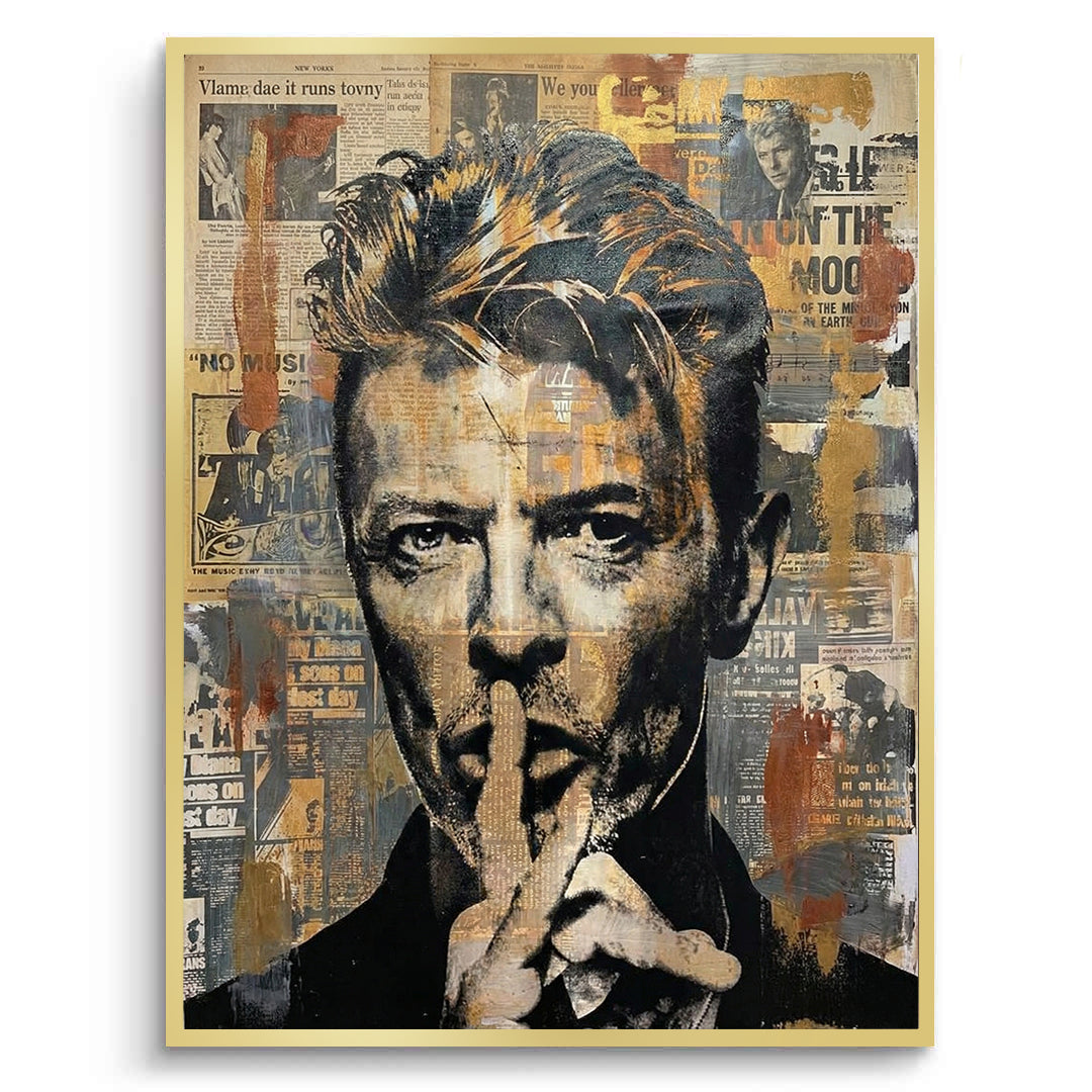 2David Bowie Urban Pop Art - Fine Art