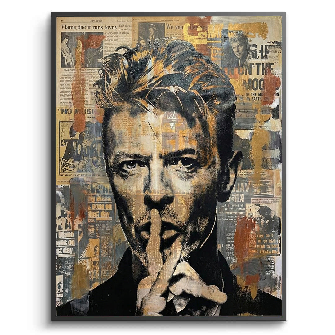2David Bowie Urban Pop Art - Fine Art
