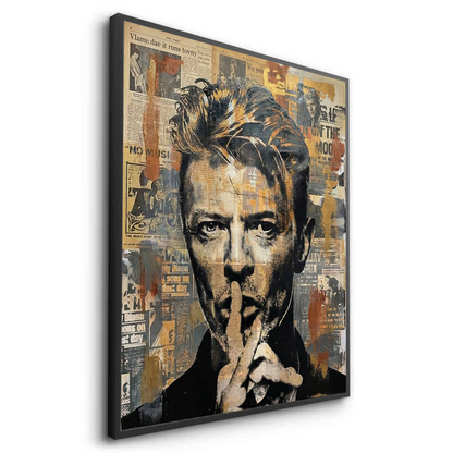 David Bowie Urban Pop Art - Fine Art