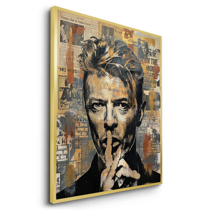David Bowie Urban Pop Art - Fine Art