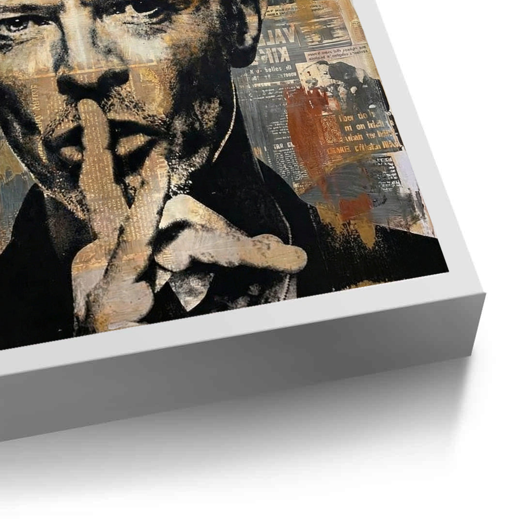 2David Bowie Urban Pop Art - Fine Art