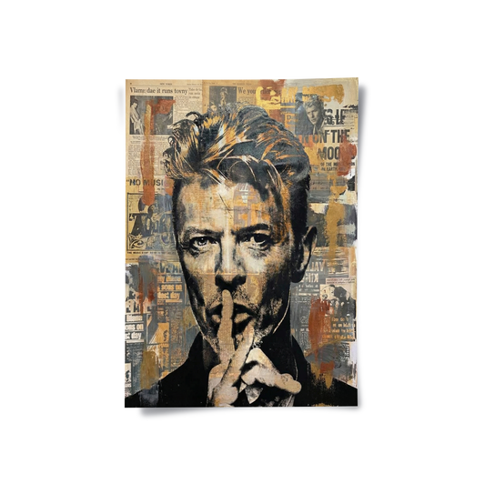 David Bowie Urban Pop Art - Poster