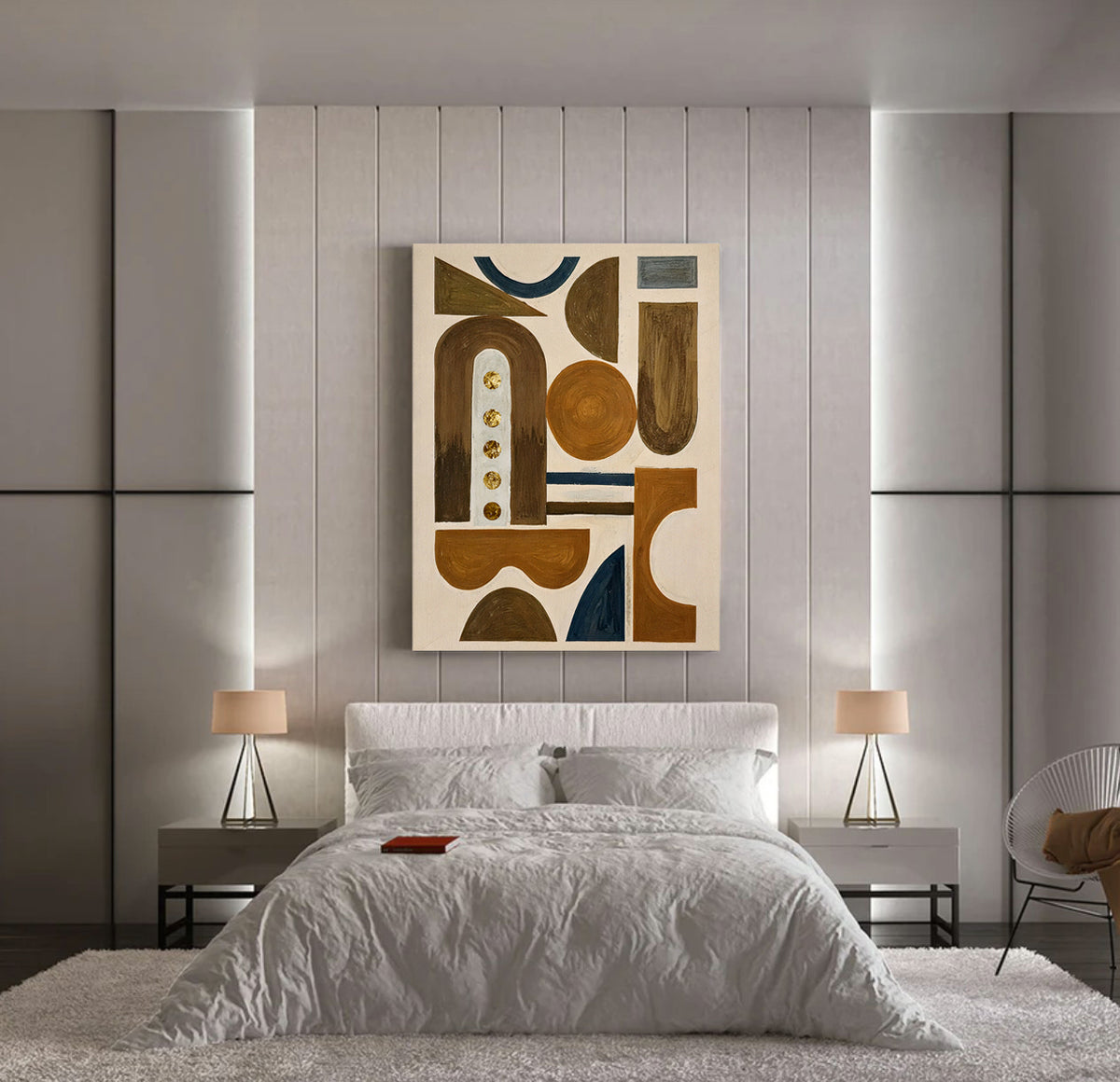 Desert Forms - Canvas - Jasmineart.ae