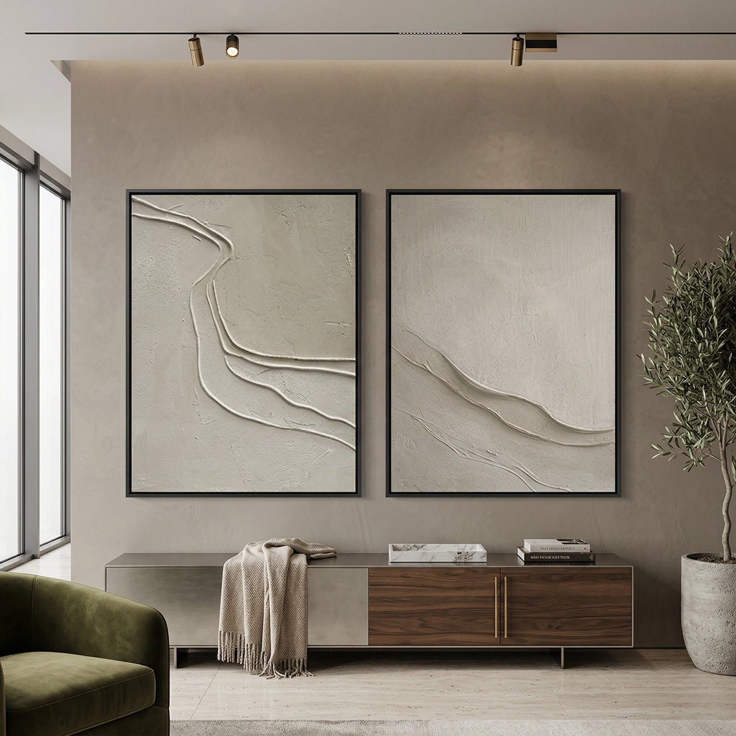2Architectural Desert Path Wall Decor for Corporate Offices Dubai