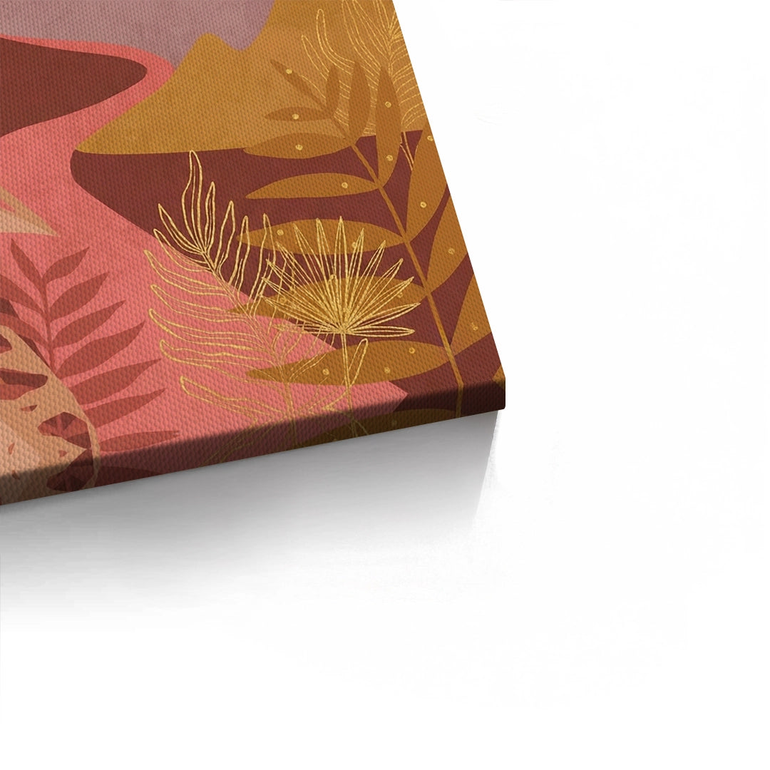 2Desert Sunset Landscape - Canvas