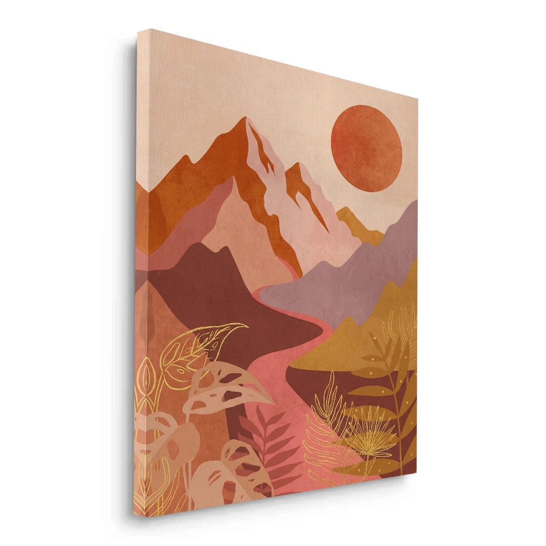 2Desert Sunset Landscape - Canvas